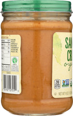 SANTA CRUZ ORGANIC: Dark Roasted Crunchy Peanut Butter, 16 oz