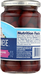 PELOPONNESE: Pitted Kalamata Gourmet Black Olives, 6 oz