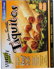 STARLITE CUISINE: Vegan Beef Style Taquitos, 14 oz