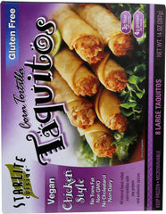 STARLITE CUISINE: Vegan Chicken Style Taquitos, 14 oz