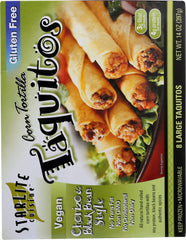 STARLITE CUISINE: Vegan Chorizo and Black Bean Style Taquitos, 14 oz