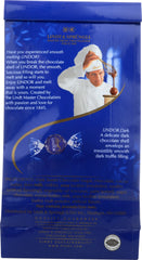 LINDT: Lindor Dark Chocolate Truffles, 5.1 oz