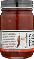 PARADIGM: Salsa Habanero Hot, 12 oz