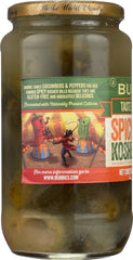 BUBBIES: Spicy Pickle Kosher Dill, 33 oz