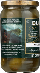 BUBBIES: Pure Kosher Dills, 16 oz