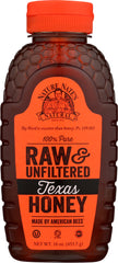 NATURE NATES: Raw Unfiltered Texas Honey, 16oz