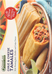 CEDARLANE: Gluten Free Tamales Chile & Cheese, 10 oz