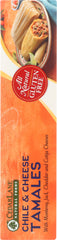 CEDARLANE: Gluten Free Tamales Chile & Cheese, 10 oz