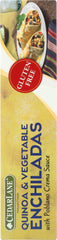 CEDARLANE: Natural Foods Quinoa & Vegetable Enchiladas, 9 oz