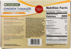 CEDARLANE: Chicken Tamales, 10 oz