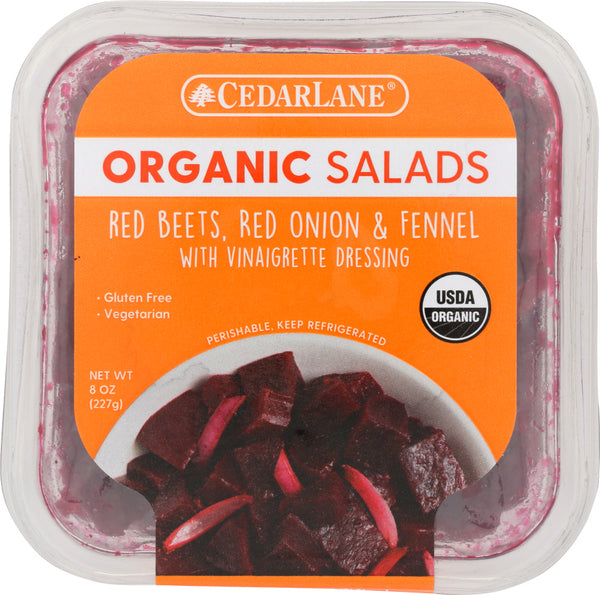 CEDARLANE FRESH: Red Beets, Red Onion & Fennel Organic Salad, 8 oz