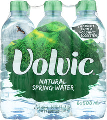 VOLVIC: Natural Spring Water 6 Pack, 0.5 lt