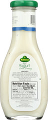 KUHNE: Yoghurt and Ranch Dressing, 8.45 oz