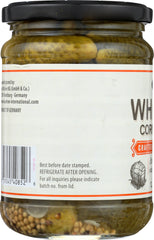 KUHNE: Whiskey Cornichons, 12.5 oz