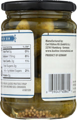 KUHNE: Gin Cornichons, 12.5 oz