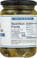 KUHNE: Gin Cornichons, 12.5 oz