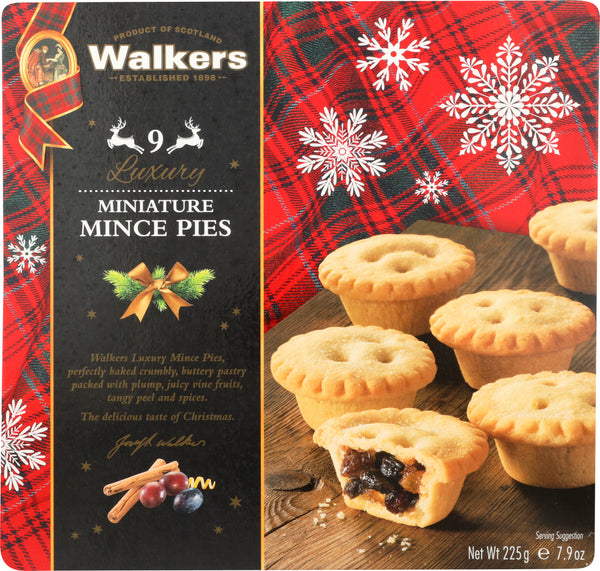 WALKERS: Miniature Mince Pies, 7.90 oz