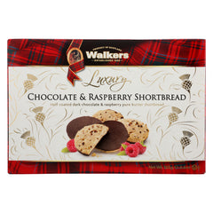 WALKERS: Cookie Shortbread Raspberry Chocolate, 5.6 oz