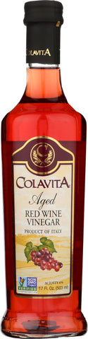 COLAVITA: Aged Red Wine Vinegar, 17 Oz