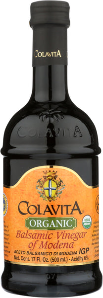 COLAVITA: Vinegar Balsamic Organic, 17 oz