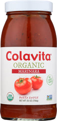 COLAVITA: Sauce Marinara Tomato Organic, 25 oz