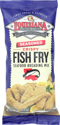 LOUISIANA: Seasoned Fish Fry, 10 oz