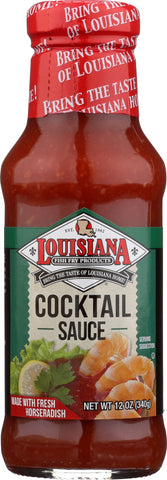 LOUISIANA FISH FRY: Cocktail Sauce, 12 oz
