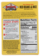 LOUISIANA FISH FRY: Red Beans & Rice Mix, 7 oz