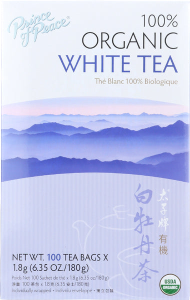 PRINCE OF PEACE: Organic White Tea, 100 bg