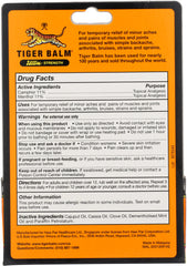 TIGER BALM: Ultra Strength Pain Relieving Ointment, 0.63 oz