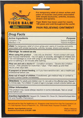 TIGER BALM: Sports Rub Pain Relieving Ointment Ultra Strength Non-Staining, 1.7 oz