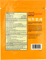 TIGER BALM: Patch Pain Relieving, 1 ea