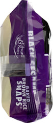 EDWARD & SONS: Baked Brown Rice Snaps Black Sesame, 3.5 oz