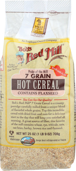 BOBS RED MILL: Cereal 7 Grain Hot, 25 oz