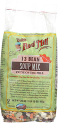 BOBS RED MILL: 13 Bean Soup Mix Pride of the Mill, 29 oz