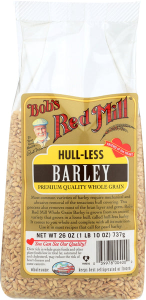 BOBS RED MILL: Grain Barley Hull-Less, 26 oz