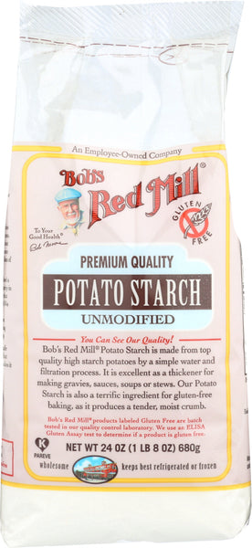 BOBS RED MILL: Potato Starch Unmodified, 24 oz