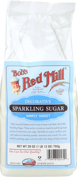 BOBS RED MILL: Sugar Sparkling, 28 oz