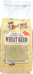 BOBS RED MILL: Natural Raw Wheat Germ, 12 Oz