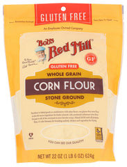 BOB'S RED MILL: Gluten Free Corn Flour, 22 oz