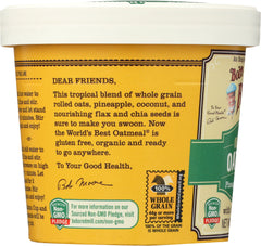 BOBS RED MILL: Organic Oatmeal Cup Pineapple Coconut, 2.43 oz