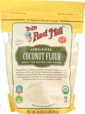 BOBS RED MILL: Organic Coconut Flour, 16 oz