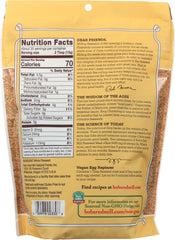 BOBS RED MILL: Premium Whole Ground Flaxseed Meal, 16 oz