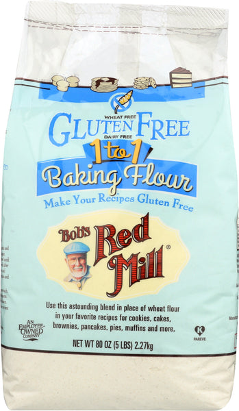 BOB'S RED MILL: Gluten Free 1 to 1 Baking Flour, 5 lb