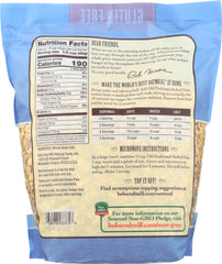 BOBS RED MILL: Gluten Free Organic Old Fashioned Rolled Oats, 32 oz