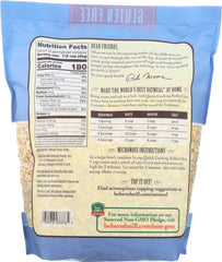 BOBS RED MILL: Oats Rolled Gluten Free, Quick Cook, 28 oz