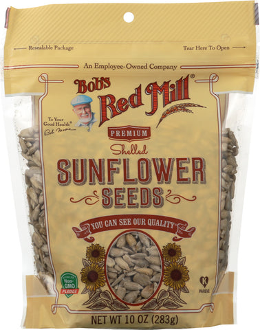 BOBS RED MILL: Shelled Sunflower Seeds, 10 oz