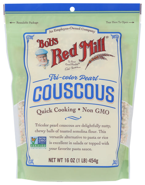 BOB'S RED MILL: Tri-Color Pearl Couscous, 16 oz