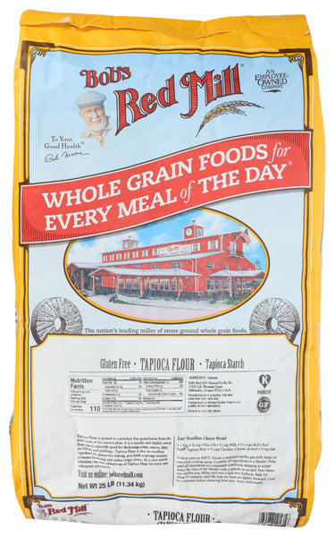 BOB'S RED MILL: Gluten Free Flour Tapioca, 25 lb