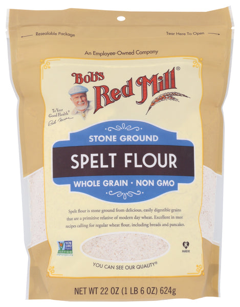 BOB'S RED MILL: Stone Ground Spelt Flour, 22 oz